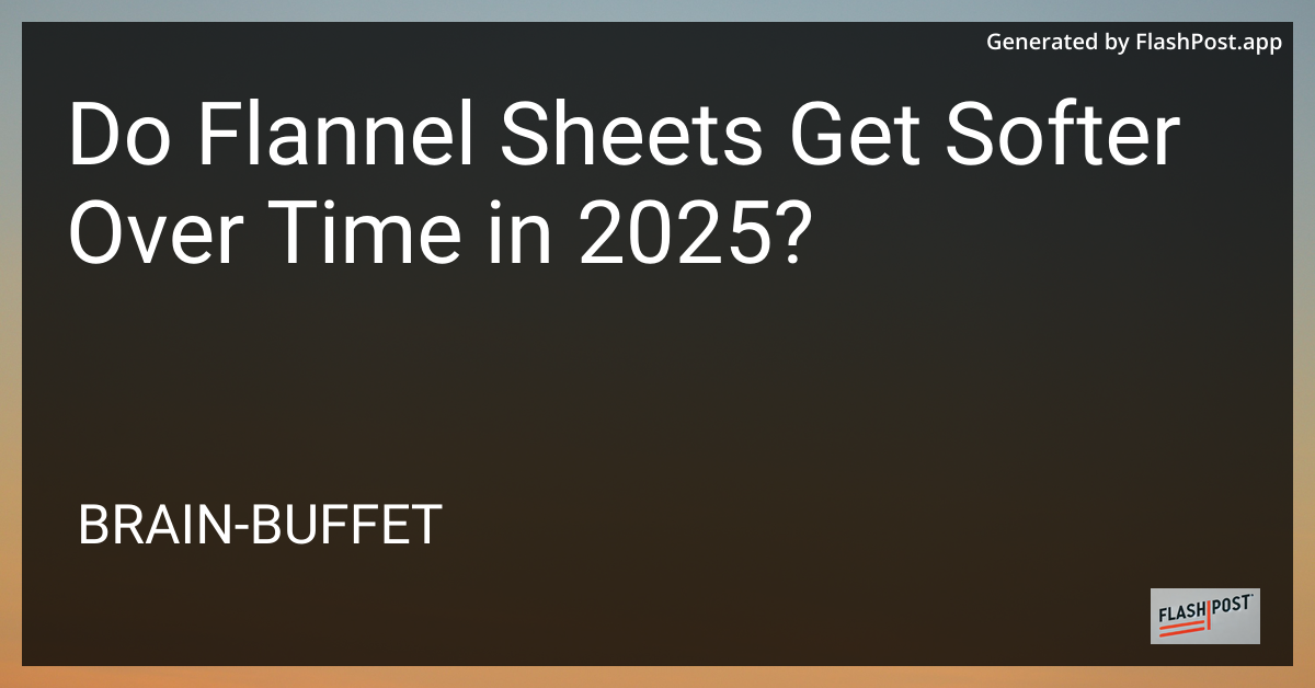 Flannel Sheets